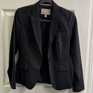 Banana Republic Charcoal gray blazer
